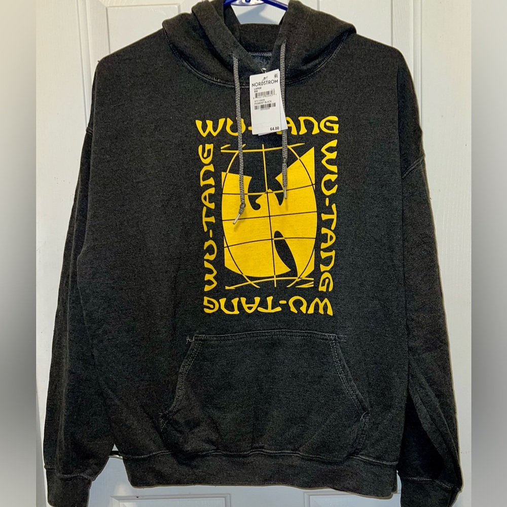 Nordstrom Wu-Tang Black and Yellow Graphic Sweatshirt